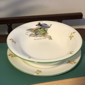 Old Mother Goose Bowl Set